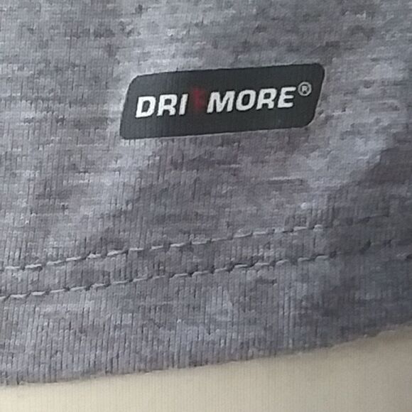 I CAN AND I WILL Danskin Motivational Tank Racerback Grey/Pink size L - Picture 6 of 8